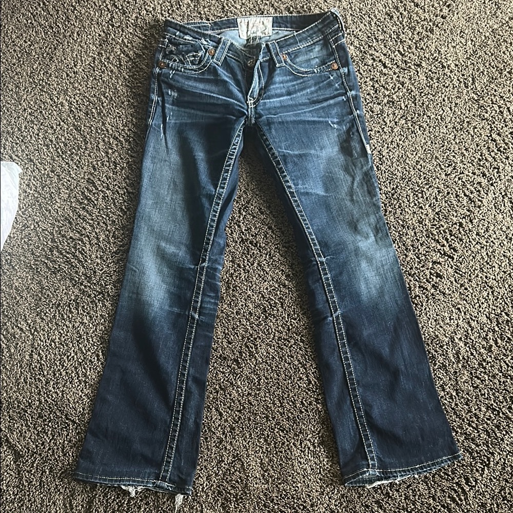 Big Star Blue Boot Cut Jeans Classic Style